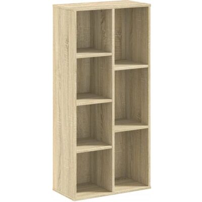 vidaXL 852791 Sonoma Oak Living Room Bookcase - Living Room Bookcase vidaXL 852791 Sonoma Oak Living Room Bookcase - Living Room Bookcase