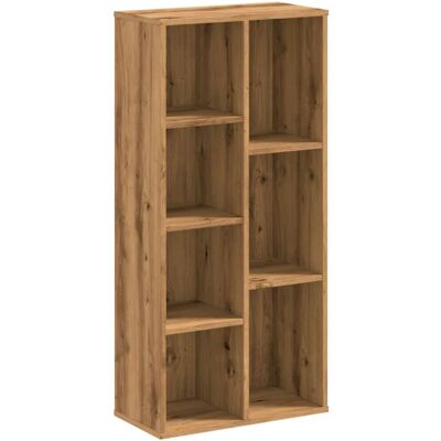 vidaXL Eikenboekenkast - 7 Vakken - Woonkamer vidaXL Eikenboekenkast - 7 Vakken - Woonkamer