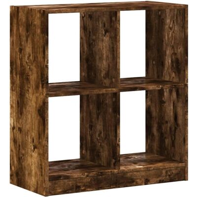 vidaXL Räuchereiche Bücherregal 68,5x32x75 cm - Regal vidaXL Räuchereiche Bücherregal 68,5x32x75 cm - Regal