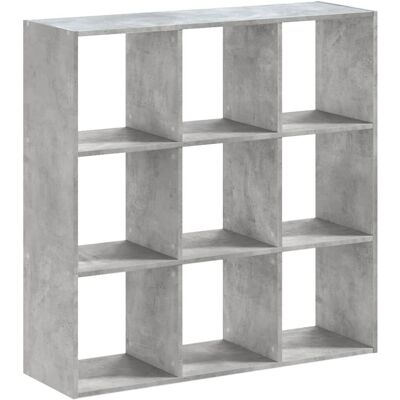 vidaXL Beton Grau 102x32x102 cm Bücherregal - Stauraum vidaXL Beton Grau 102x32x102 cm Bücherregal - Stauraum