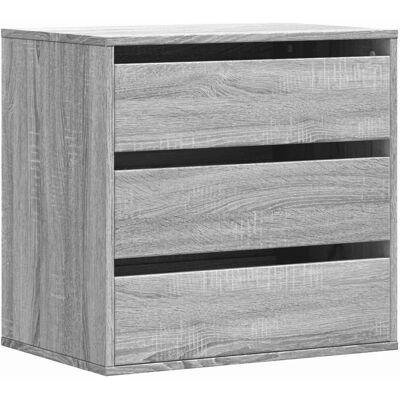 vidaXL Eckkommode Grau Sonoma - 60x41x58 cm vidaXL Eckkommode Grau Sonoma - 60x41x58 cm