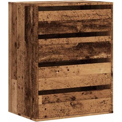 vidaXL Old Wood Corner Chest of Drawers - Corner Chest of Drawers vidaXL Old Wood Corner Chest of Drawers - Corner Chest of Drawers