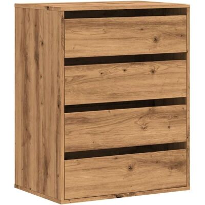 vidaXL Eichen-Eckschublade – Stauraum, 60x41x76 cm vidaXL Eichen-Eckschublade – Stauraum, 60x41x76 cm
