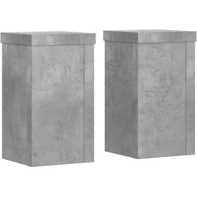 vidaXL Support pour plantes 2 pcs - Support de jardin 10x10x18 cm - Publicité vidaXL Support pour plantes 2 pcs - Support de jardin 10x10x18 cm - Publicité
