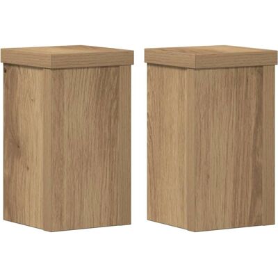 vidaXL Pflanzständer 10x10x18 cm Braun - Pflanzständer vidaXL Pflanzständer 10x10x18 cm Braun - Pflanzständer