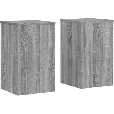 vidaXL Pflanzständer - 30x30x50 cm Sonoma Grau vidaXL Pflanzständer - 30x30x50 cm Sonoma Grau