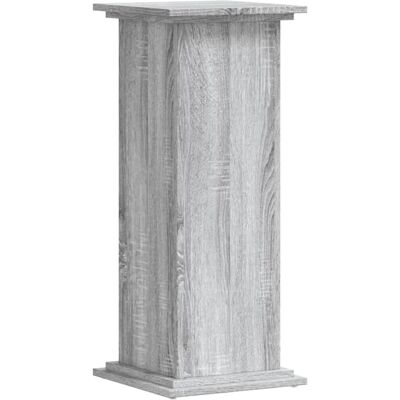 vidaXL Graues Sonoma Pflanzenständer 33x33x80 cm Engineered Wood - Pflanze vidaXL Graues Sonoma Pflanzenständer 33x33x80 cm Engineered Wood - Pflanze