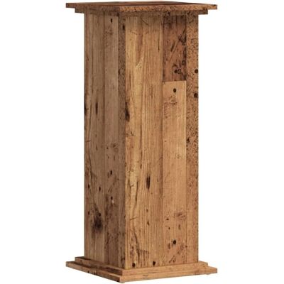 vidaXL Oude Hout 33x33x80 cm Plant Stand - Binnen vidaXL Oude Hout 33x33x80 cm Plant Stand - Binnen