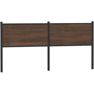 vidaXL 190 cm Brauner Eichenholzbettkopfteil vidaXL 190 cm Brauner Eichenholzbettkopfteil