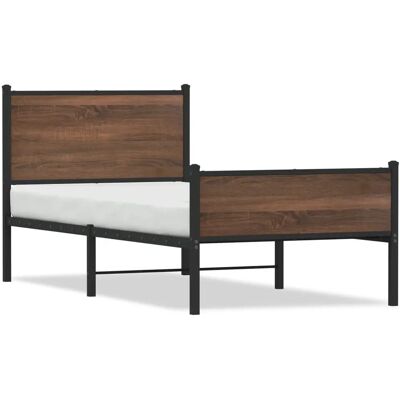 VidaXL Bettrahmen - Eichen-Optik - Stabil und Elegant VidaXL Bettrahmen - Eichen-Optik - Stabil und Elegant