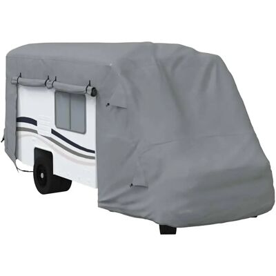 vidaXL Camperhoes - 570x235x275 cm - Grijs vidaXL Camperhoes - 570x235x275 cm - Grijs