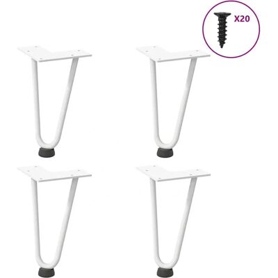vidaXL 4012413 Tischteil - Modernes Stahl Hairpin Beine - Tisch Teil vidaXL 4012413 Tischteil - Modernes Stahl Hairpin Beine - Tisch Teil