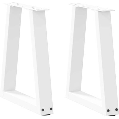 vidaXL V-vormige stalen eettafelpoten - 28x(42-43,3) cm vidaXL V-vormige stalen eettafelpoten - 28x(42-43,3) cm