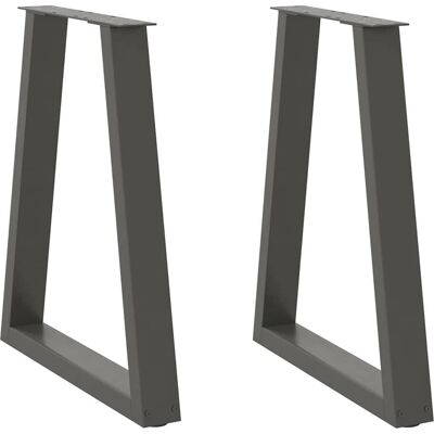 vidaXL V-förmige Kaffeetischbeine Stahl - 60x(72-73) cm vidaXL V-förmige Kaffeetischbeine Stahl - 60x(72-73) cm