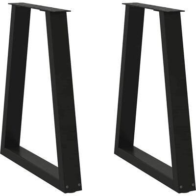 vidaXL Stahl V-Form Tischbeine - 70x(72-73,3) cm vidaXL Stahl V-Form Tischbeine - 70x(72-73,3) cm