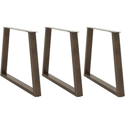 vidaXL V-Form Couchtisch Beine 3 Stück - Möbelbeine Stahl vidaXL V-Form Couchtisch Beine 3 Stück - Möbelbeine Stahl