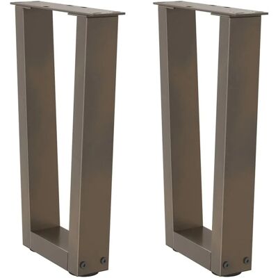 vidaXL V-vormige Stalen Tafelpoten - Eettafel vidaXL V-vormige Stalen Tafelpoten - Eettafel