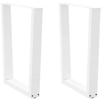 vidaXL V-vormige eettafelpoten - Staal - 2 Stuks vidaXL V-vormige eettafelpoten - Staal - 2 Stuks