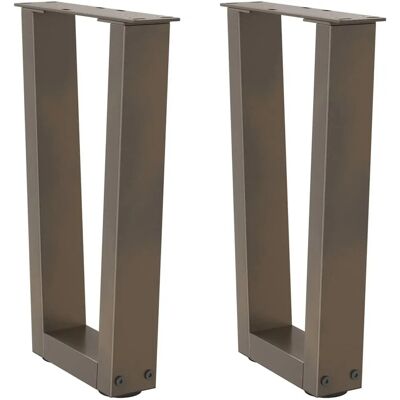 VidaXL Model 4012655 Steel Dining Table Legs - Modern Design VidaXL Model 4012655 Steel Dining Table Legs - Modern Design