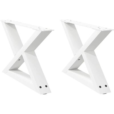 vidaXL Weiße Couchtischbeine - Couchtisch Beinen - Modern & Langlebig vidaXL Weiße Couchtischbeine - Couchtisch Beinen - Modern & Langlebig
