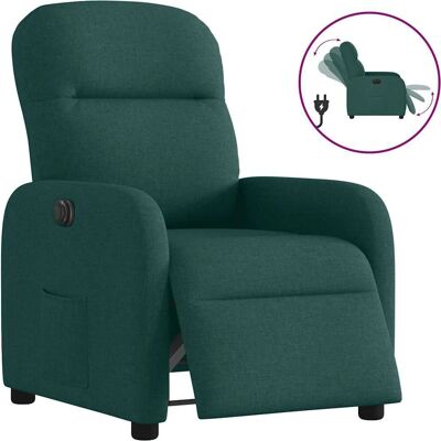 Chaise d'accent VidaXL - Revêtement vert foncé - Chaise d'accent - Publicité Chaise d'accent VidaXL - Revêtement vert foncé - Chaise d'accent - Publicité