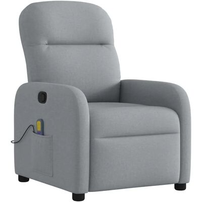 VidaXL Akzentstuhl - Hellgrau - Elektrischer Relaxsessel VidaXL Akzentstuhl - Hellgrau - Elektrischer Relaxsessel