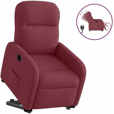 VidaXL Fauteuil d'accent - Rouge - Rembourré, Réglable, Stable - Publicité VidaXL Fauteuil d'accent - Rouge - Rembourré, Réglable, Stable - Publicité