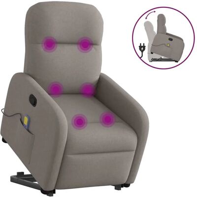 VidaXL Fauteuil de Massage Relevable avec Fonction d'Élévation - Publicité VidaXL Fauteuil de Massage Relevable avec Fonction d'Élévation - Publicité