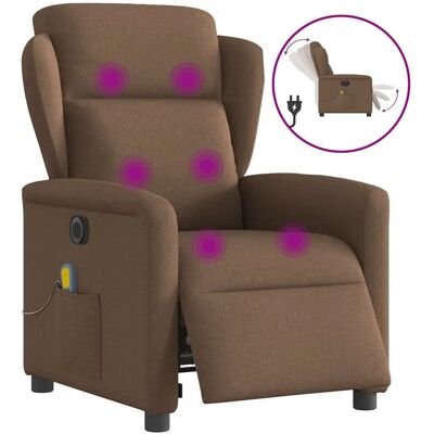 VidaXL Fauteuil d'Accent - Marron Relax électrique - Fauteuil - Publicité VidaXL Fauteuil d'Accent - Marron Relax électrique - Fauteuil - Publicité