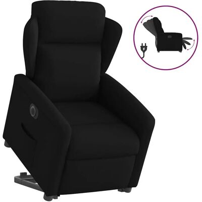 Fauteuil Accent VidaXL - Noir - Confortable & Élégant - Publicité Fauteuil Accent VidaXL - Noir - Confortable & Élégant - Publicité
