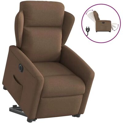 Chaise d'accent VidaXL - Marron, Modèle 3303168, Reclinable et Massages - Publicité Chaise d'accent VidaXL - Marron, Modèle 3303168, Reclinable et Massages - Publicité