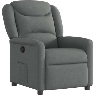 VidaXL Fauteuil Relax elektrisch - Donkergrijs VidaXL Fauteuil Relax elektrisch - Donkergrijs