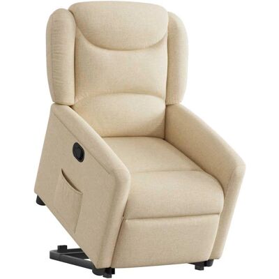 Fauteuil relax avec aide à la montée électrique - VidaXL - Publicité Fauteuil relax avec aide à la montée électrique - VidaXL - Publicité