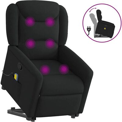 VidaXL fauteuil - Zwart - Model 3303206 VidaXL fauteuil - Zwart - Model 3303206