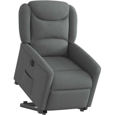 Relaxsessel électrique releveur Vidaxl - Gris foncé - Publicité Relaxsessel électrique releveur Vidaxl - Gris foncé - Publicité