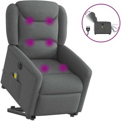 Chaise d'accent VidaXL - Gris foncé, Modèle 3303225 - Publicité Chaise d'accent VidaXL - Gris foncé, Modèle 3303225 - Publicité