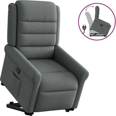 VidaXL Fauteuil - Donkergrijs, Model 3303315 VidaXL Fauteuil - Donkergrijs, Model 3303315