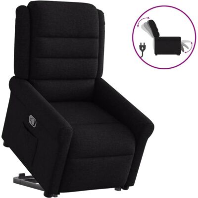 VidaXL Fauteuil Accent - Noir - Mobilier rembourré - Publicité VidaXL Fauteuil Accent - Noir - Mobilier rembourré - Publicité