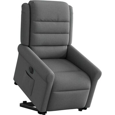 VidaXL Fauteuil Accent avec Fonction Électrique - Gris Foncé - Publicité VidaXL Fauteuil Accent avec Fonction Électrique - Gris Foncé - Publicité