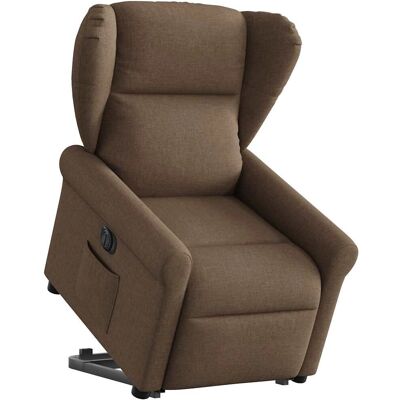 VidaXL Sessel - Braun, Elektrisch verstellbar, Leicht, Komfortabel VidaXL Sessel - Braun, Elektrisch verstellbar, Leicht, Komfortabel