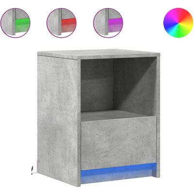 vidaXL 852026 Nachttisch Beton Grau - Nachttisch vidaXL 852026 Nachttisch Beton Grau - Nachttisch