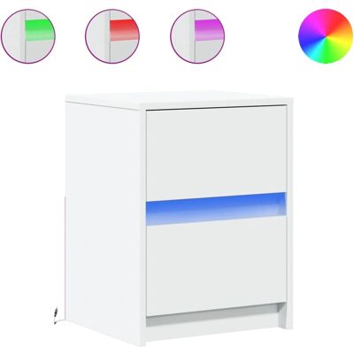 vidaXL Nachttisch 852034 Weiß - Nachttisch vidaXL Nachttisch 852034 Weiß - Nachttisch