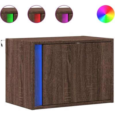 vidaXL 852102 Nachttisch Eiche - Wandmontiert Schlafzimmer vidaXL 852102 Nachttisch Eiche - Wandmontiert Schlafzimmer