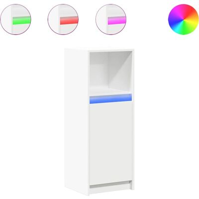 vidaXL 852159 Weißer LED-Sideboard - Wohnzimmer Aufbewahrung vidaXL 852159 Weißer LED-Sideboard - Wohnzimmer Aufbewahrung