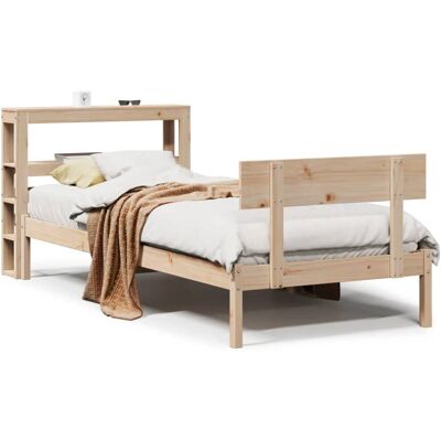 vidaXL 3305798 Bettgestell - Holz mit Kopfteil & Unterstützung vidaXL 3305798 Bettgestell - Holz mit Kopfteil & Unterstützung