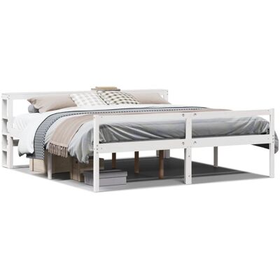 vidaXL Seniorbett mit Kopfteil - Bett vidaXL Seniorbett mit Kopfteil - Bett