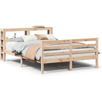 VidaXL 3305943 Bettgestell - Rustik Holz - 140x200 cm - Bettgestell VidaXL 3305943 Bettgestell - Rustik Holz - 140x200 cm - Bettgestell
