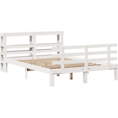 vidaXL 3306115 Bettgestell mit Kopfteil - Bed Frame vidaXL 3306115 Bettgestell mit Kopfteil - Bed Frame