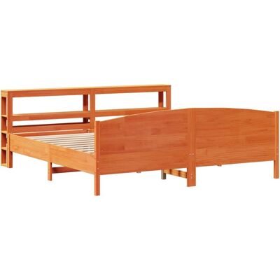 VidaXL 3306215 Bed Frame - Solid Pine, 200x200cm VidaXL 3306215 Bed Frame - Solid Pine, 200x200cm