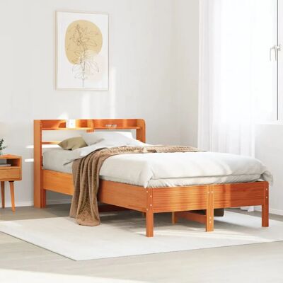 vidaXL Sänkykehys päätyllä - 140x190 cm - Sänky vidaXL Sänkykehys päätyllä - 140x190 cm - Sänky